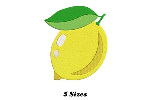 Fresh Lemon Fruit Embroidery: A Designer’s Review