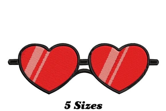 Heart Sunglasses: A Playful Valentine Embroidery Review