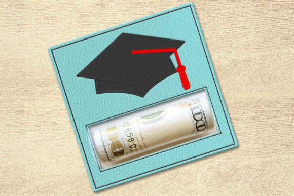 Review: Graduation Cap Money Roll Holder ITH for Craft Fairs