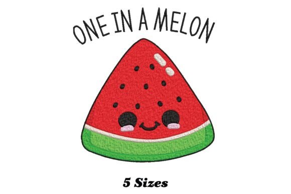 Review: One in a Melon Funny Watermelon Design