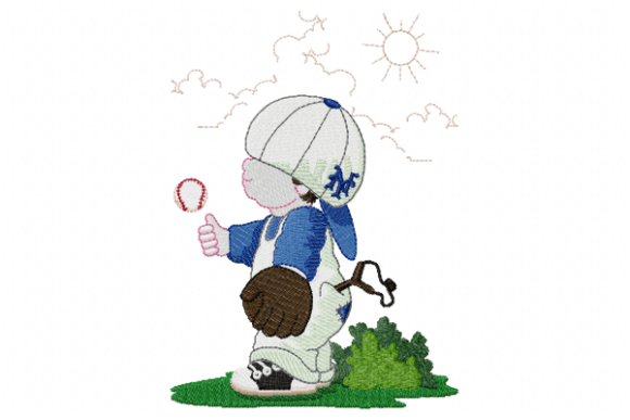 Reviewing the Baseball Boy Embroidery Design for Real Projects